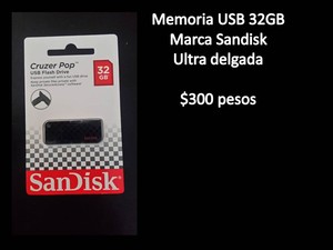 Memoria USB 32GB Sandisk
